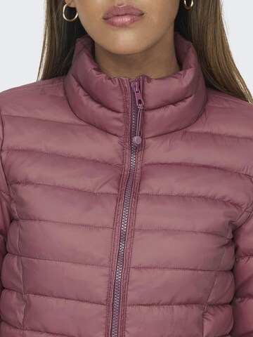 ONLY Vinterjakke i pink