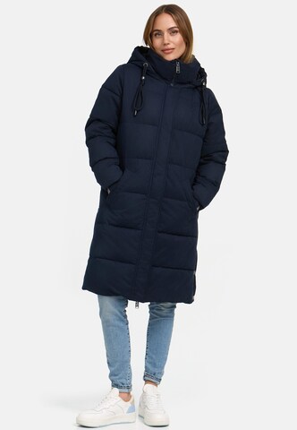 NAVAHOO Winter coat in Blue: front