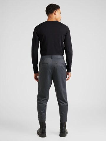 JACK & JONES - Tapered Calças chino 'KARL PHIL' em cinzento