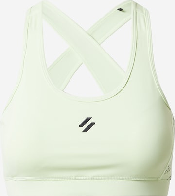 Superdry Sports Bra 'Core' in Green: front