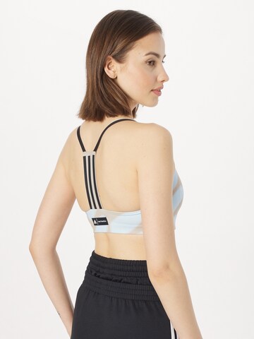 ADIDAS SPORTSWEAR Bustier Športni nederček 'Marimekko Aeroimpact Light-Support' | modra barva