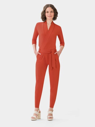 Les Lunes Jumpsuit 'Paul' in Orange: front