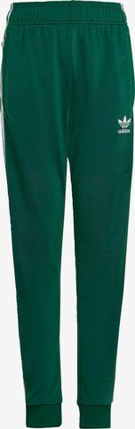 Pantaloni 'Adicolor Sst' de la ADIDAS ORIGINALS pe verde: față