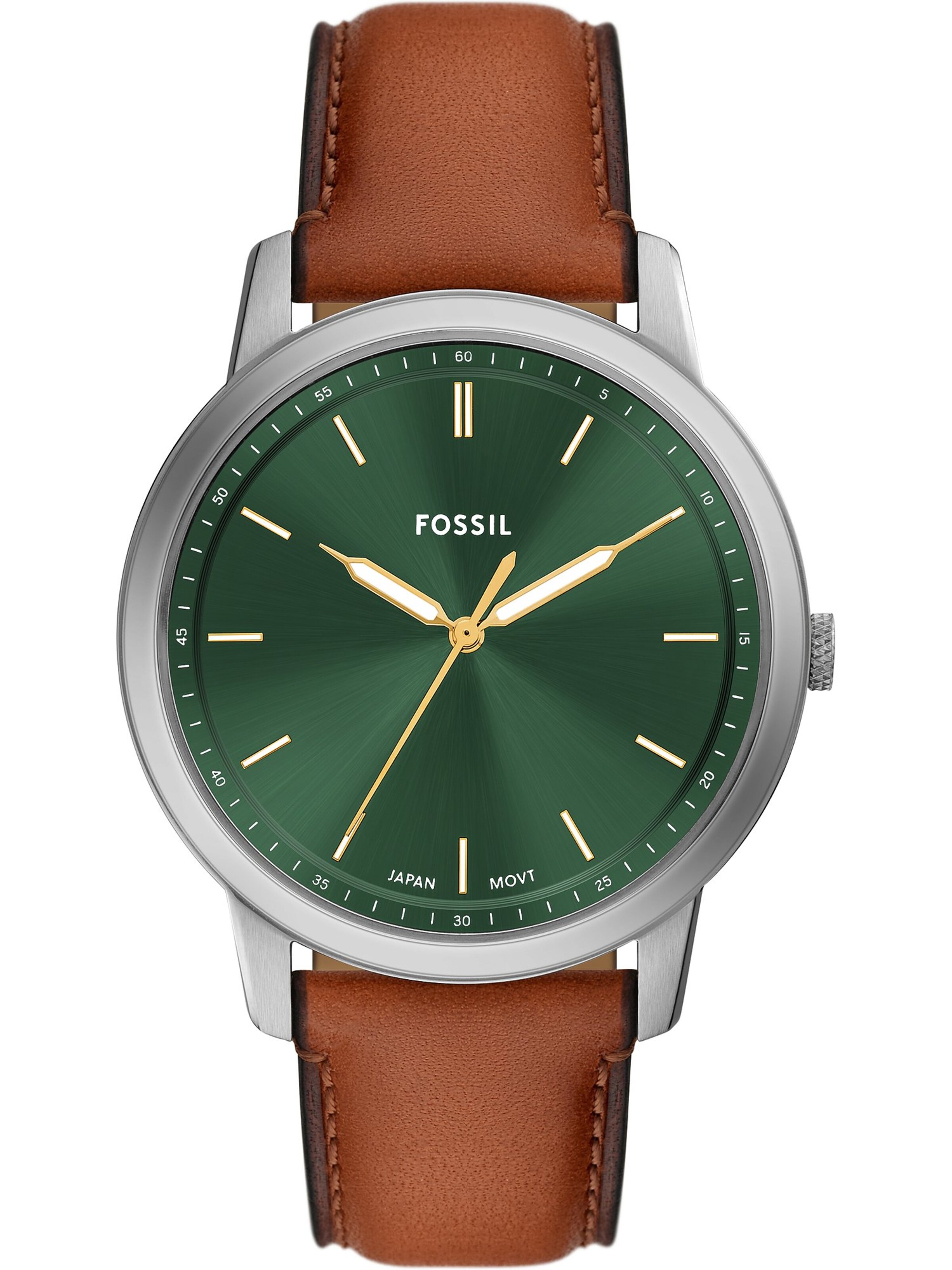 FOSSIL Analog Watch in Brown: front