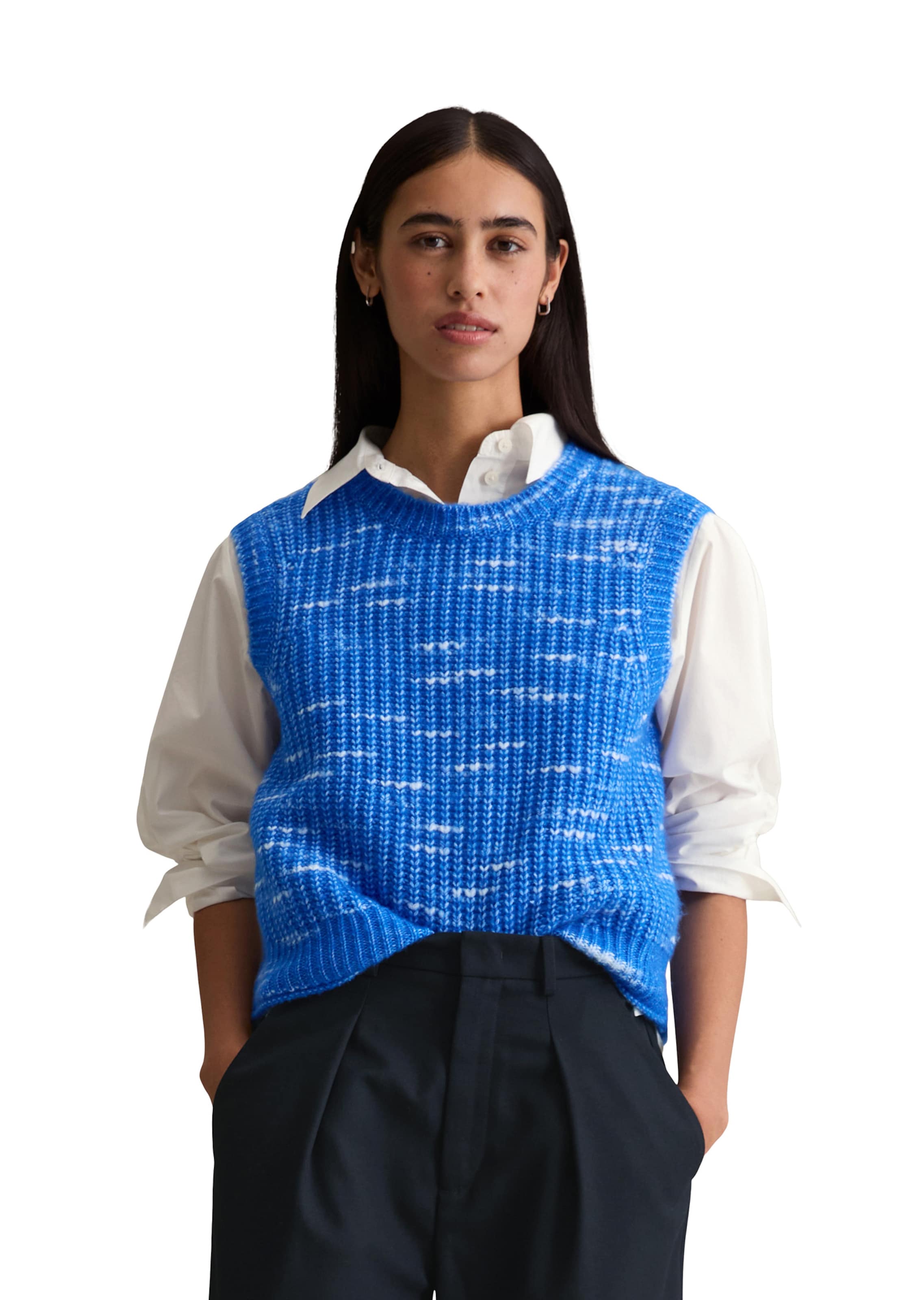 Marc O'Polo DENIM Trui in Blauw: voorkant