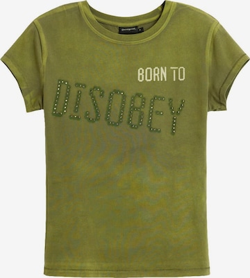 Desigual Shirt in Groen: voorkant