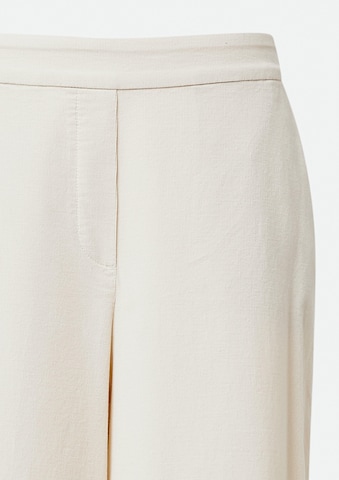 Wide Leg Pantalon comma casual identity en beige