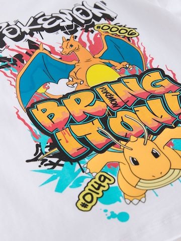 Maglietta 'Pokémon' di Next in bianco
