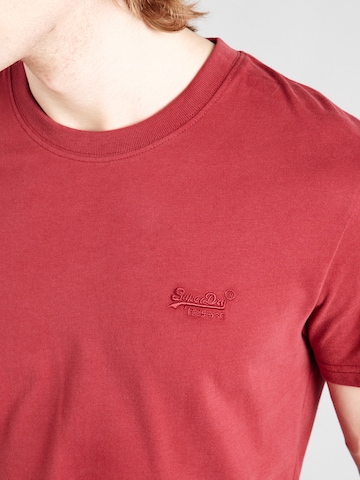 Superdry Тениска 'VINTAGE' в червено