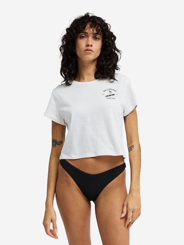 balta BILLABONG Marškinėliai 'Surf The Waves': priekis