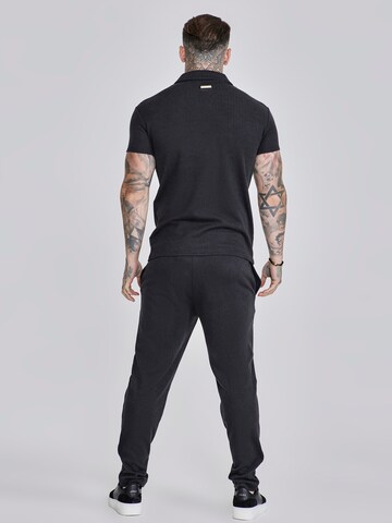 Regular Pantalon de sport SikSilk en noir