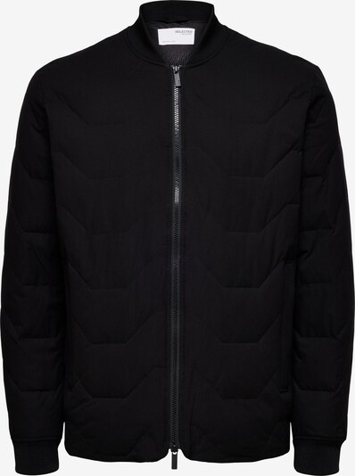 SELECTED HOMME Φθινοπωρινό και ανοιξιάτικο μπουφάν 'DECKARD' σε μαύρο, Άποψη προϊόντος