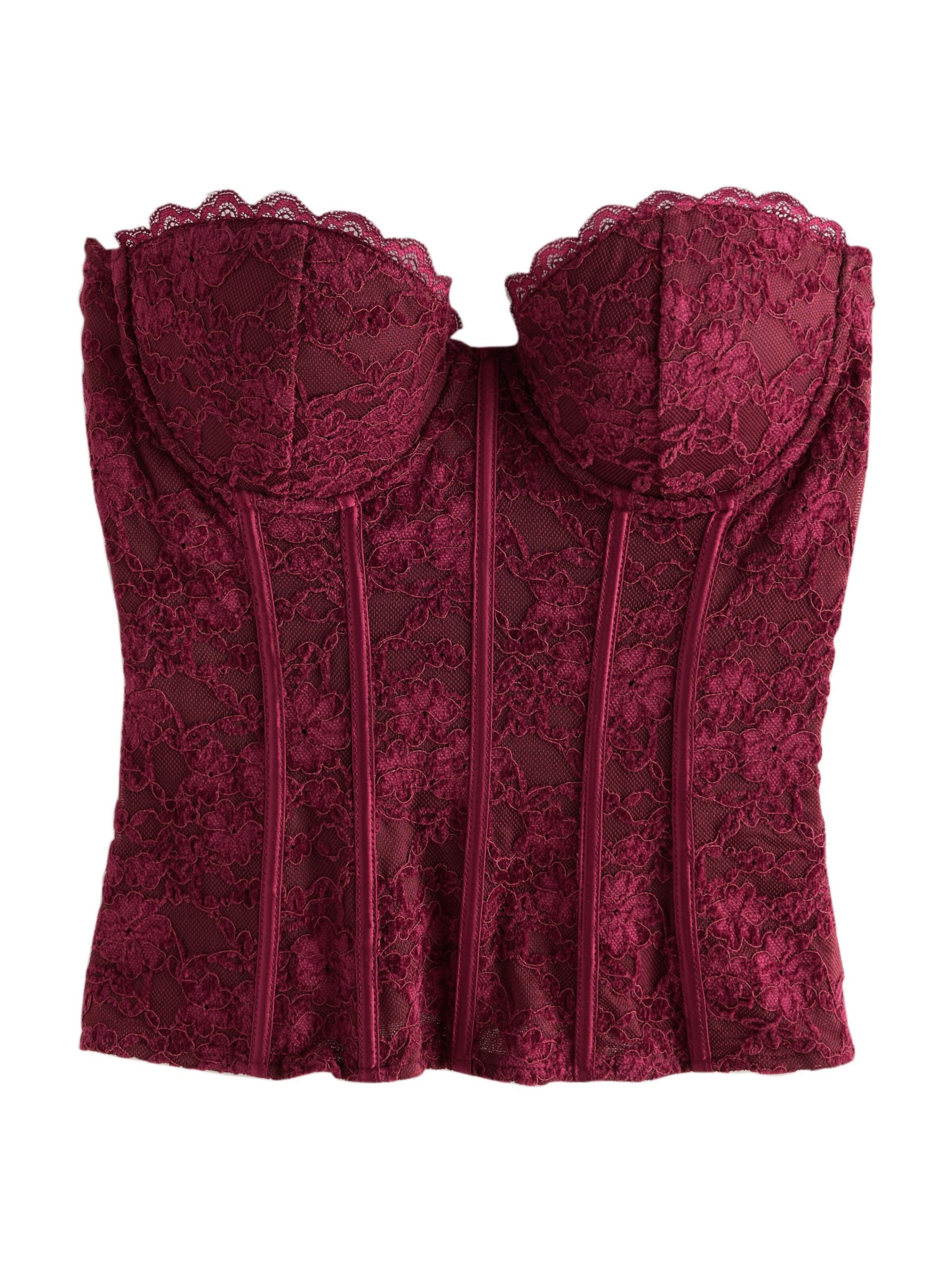 Next - Corset en rojo: frente