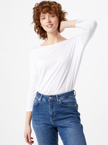 VILA Shirt 'Scoop' in White: front