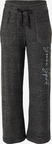 Soccx Regular Pants in Black: front