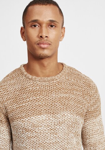 !Solid - Pullover 'Ayton' em bege