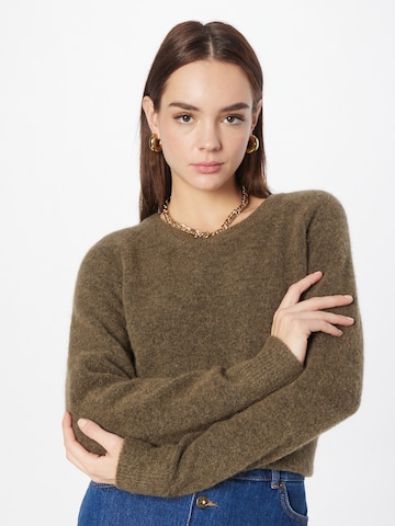 Samsøe Samsøe Sweater in Green: front