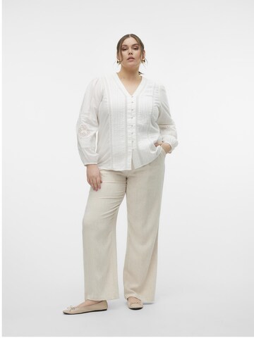 Vero Moda Curve Regular Pants in Beige