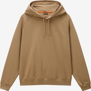 NAPAPIJRI Sweatshirt 'NEDLES' in Braun: Vorderseite