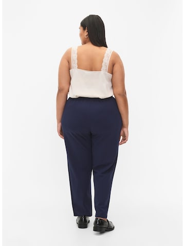 Regular Pantaloni de la Zizzi pe albastru
