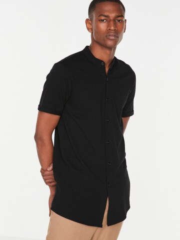 Trendyol Regular Fit Hemd in Schwarz
