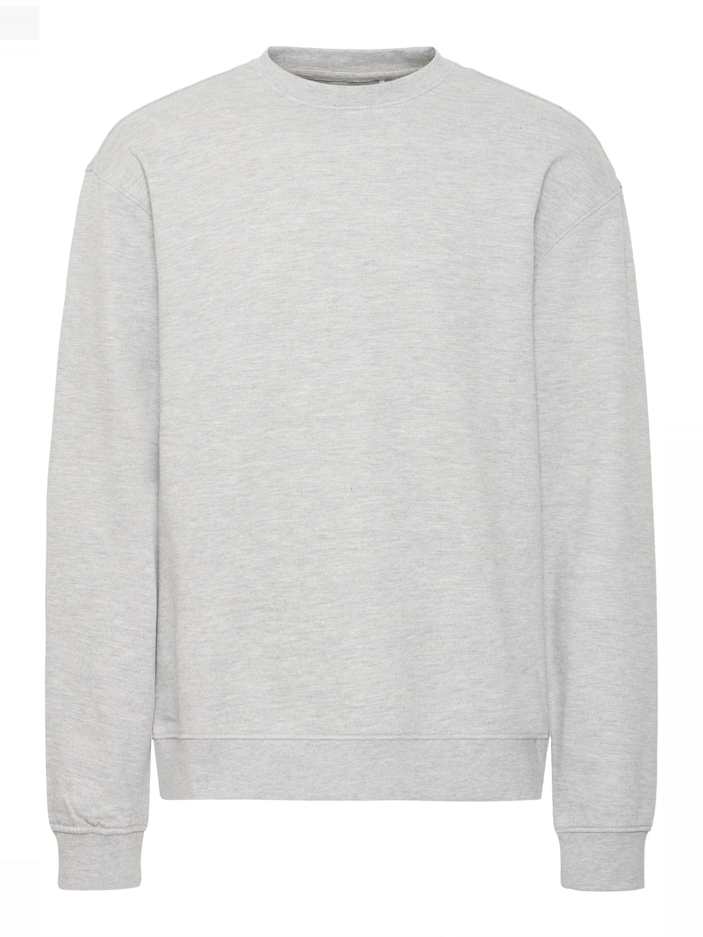 BLEND Longpullover ' BHBRODY Sweatshirt crew ' in Grau: Vorderseite