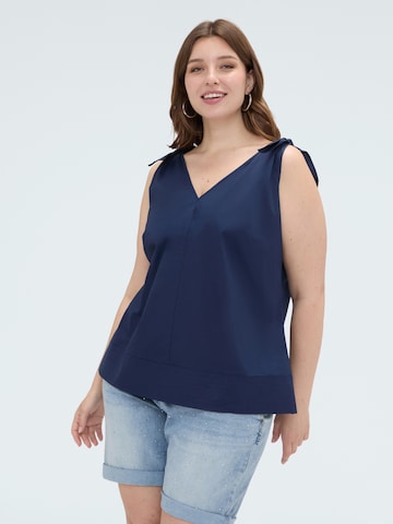 Top di Fiorella Rubino in blu