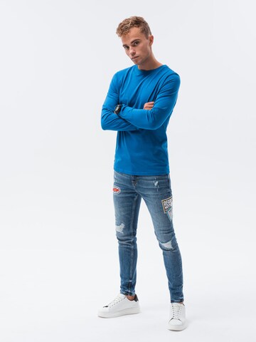Ombre Shirt in Blauw