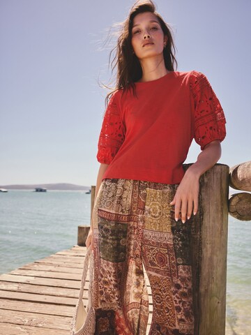 T-shirt Next en rouge : devant