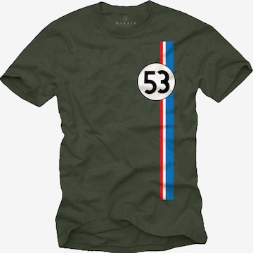 MAKAYA Shirt 'Herb-ie 53' in Green: front