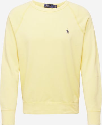 Sweat-shirt Polo Ralph Lauren en jaune : devant