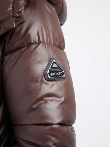 Manteau d’hiver 'Colonia' JACK1T en marron