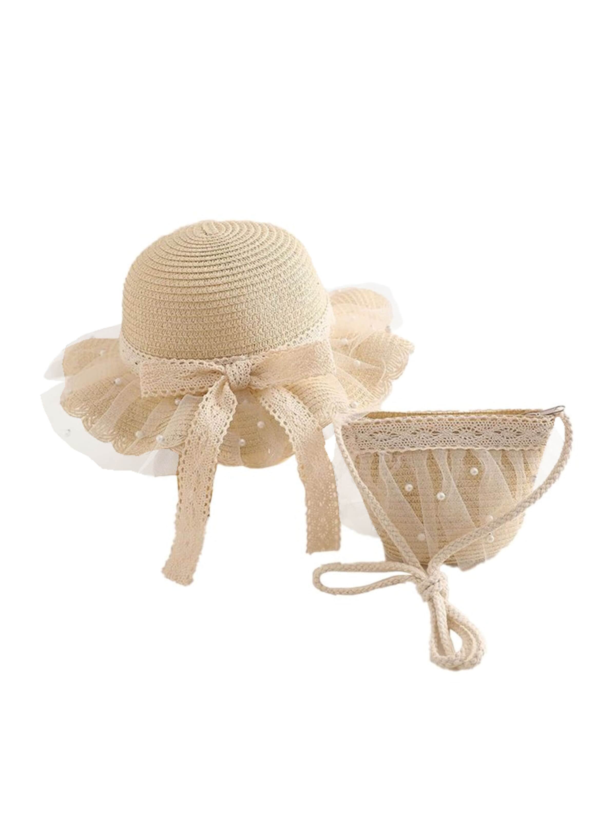 Tomshop24-7 Hat 'Anna, 2er Strandt Set' in Beige: front