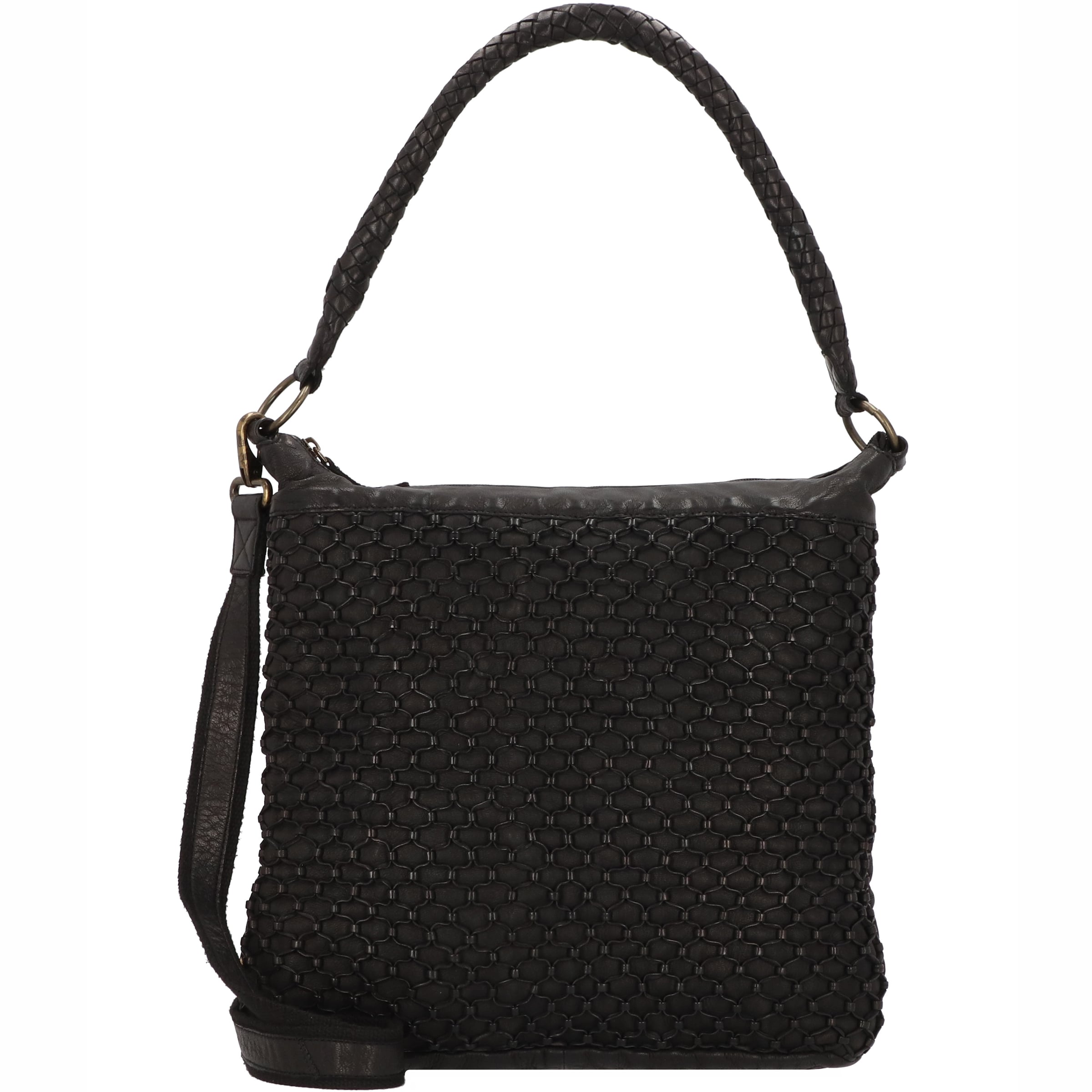 Greenland Nature Schoudertas 'Femi & Nine' in de kleur Zwart, Productweergave