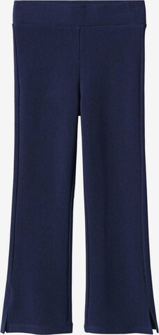 MANGO KIDS Flared Leggings 'Bell' in Blue: front