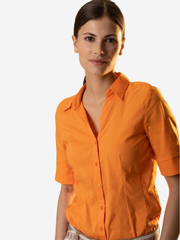 MORE & MORE Bluse i orange: forside