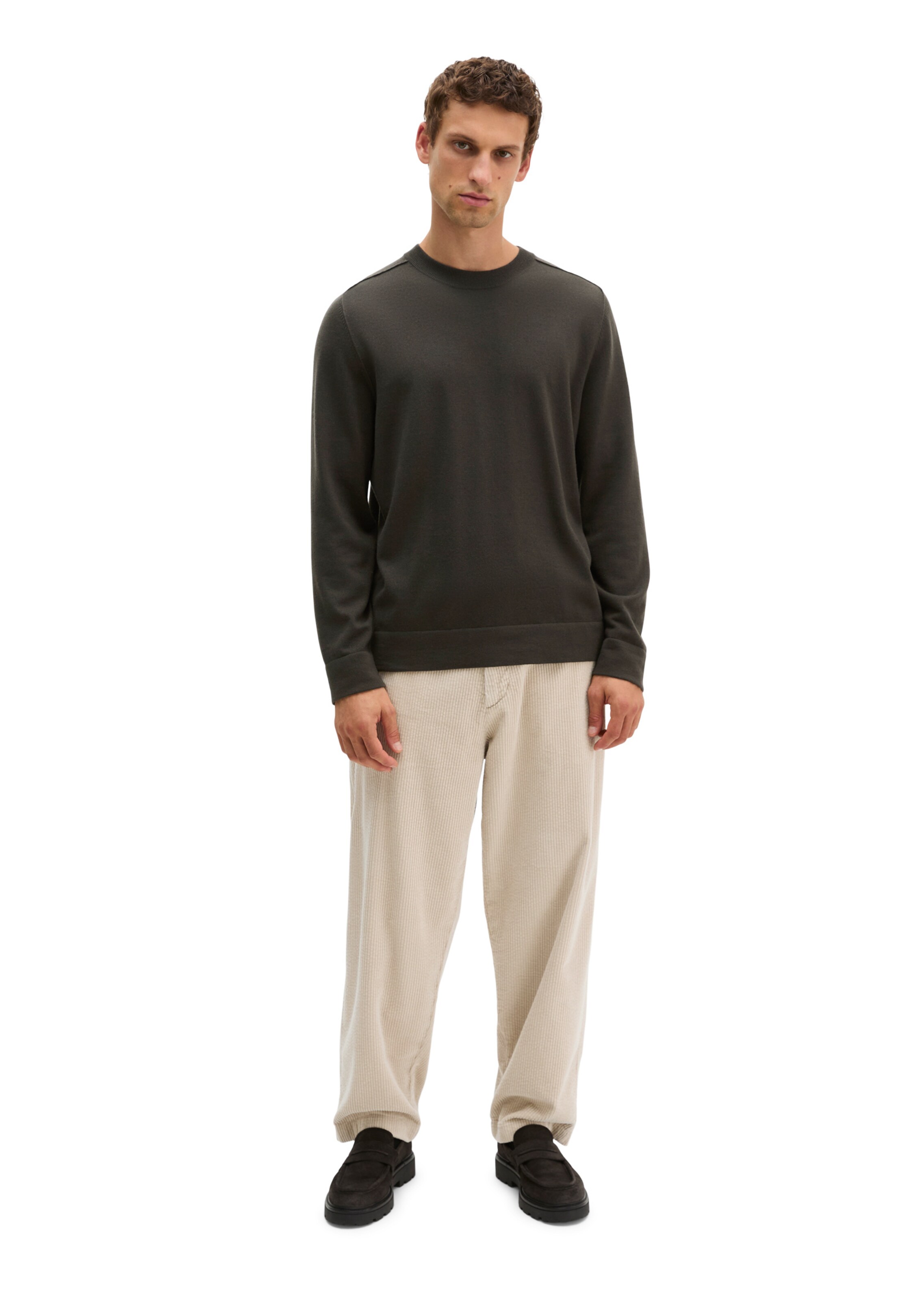 Marc O'Polo Pullover in Braun: Vorderseite