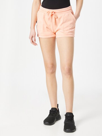 ROXY Pants 'LOCALS ONLY' in Pink: front