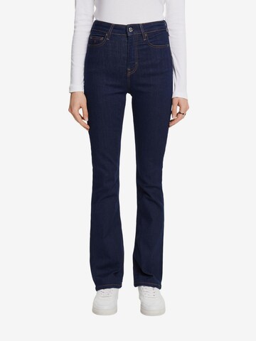 ESPRIT Bootcut Jeans in Blauw: voorkant