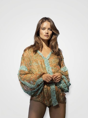 Miss June Blouse 'Blouse Romeo' in Orange: front