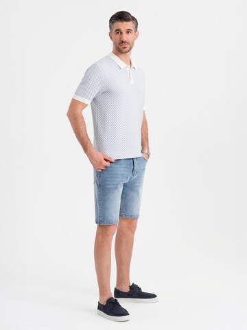 Ombre Regular Jeans in Blauw