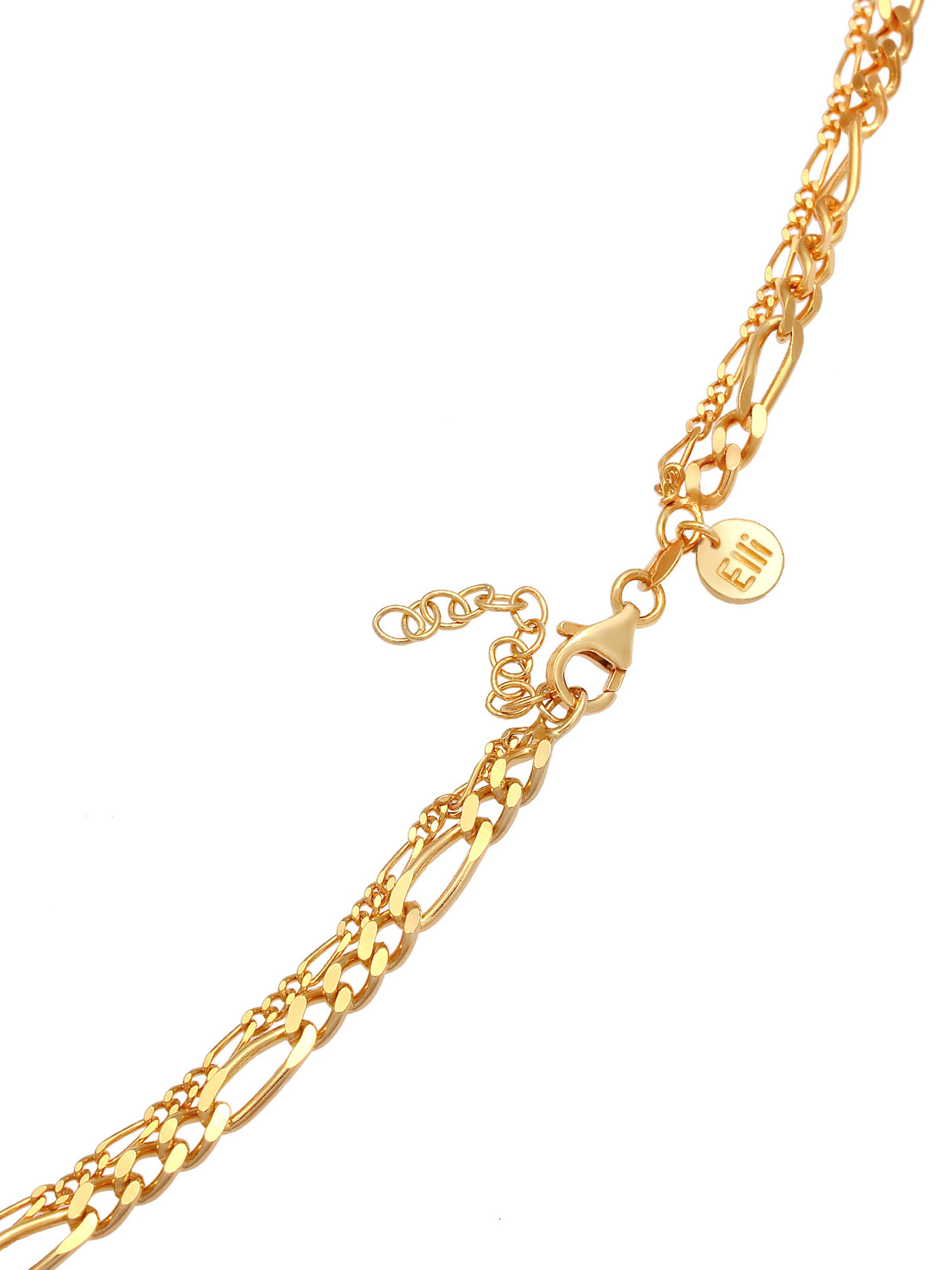 ELLI PREMIUM Halskette Figaro in Gold 