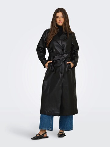 Manteau mi-saison 'ONLBINA' ONLY en noir : devant