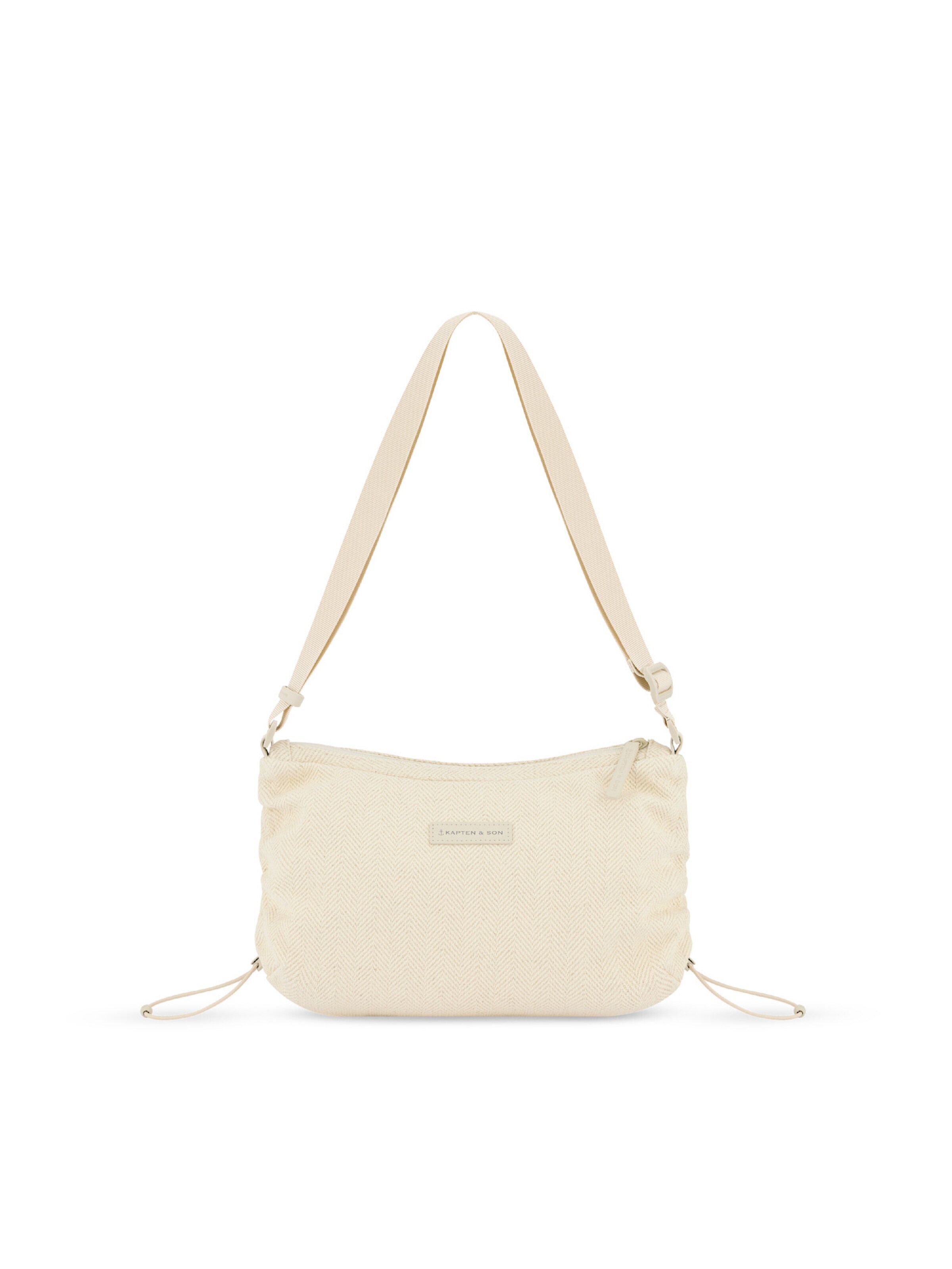 Kapten & Son Schoudertas 'Skara' in Beige