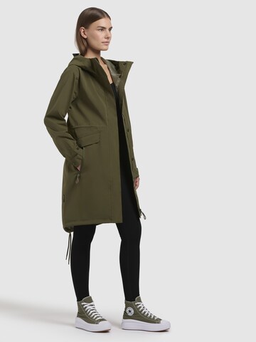 khujo Between-seasons coat 'Namara' in Green