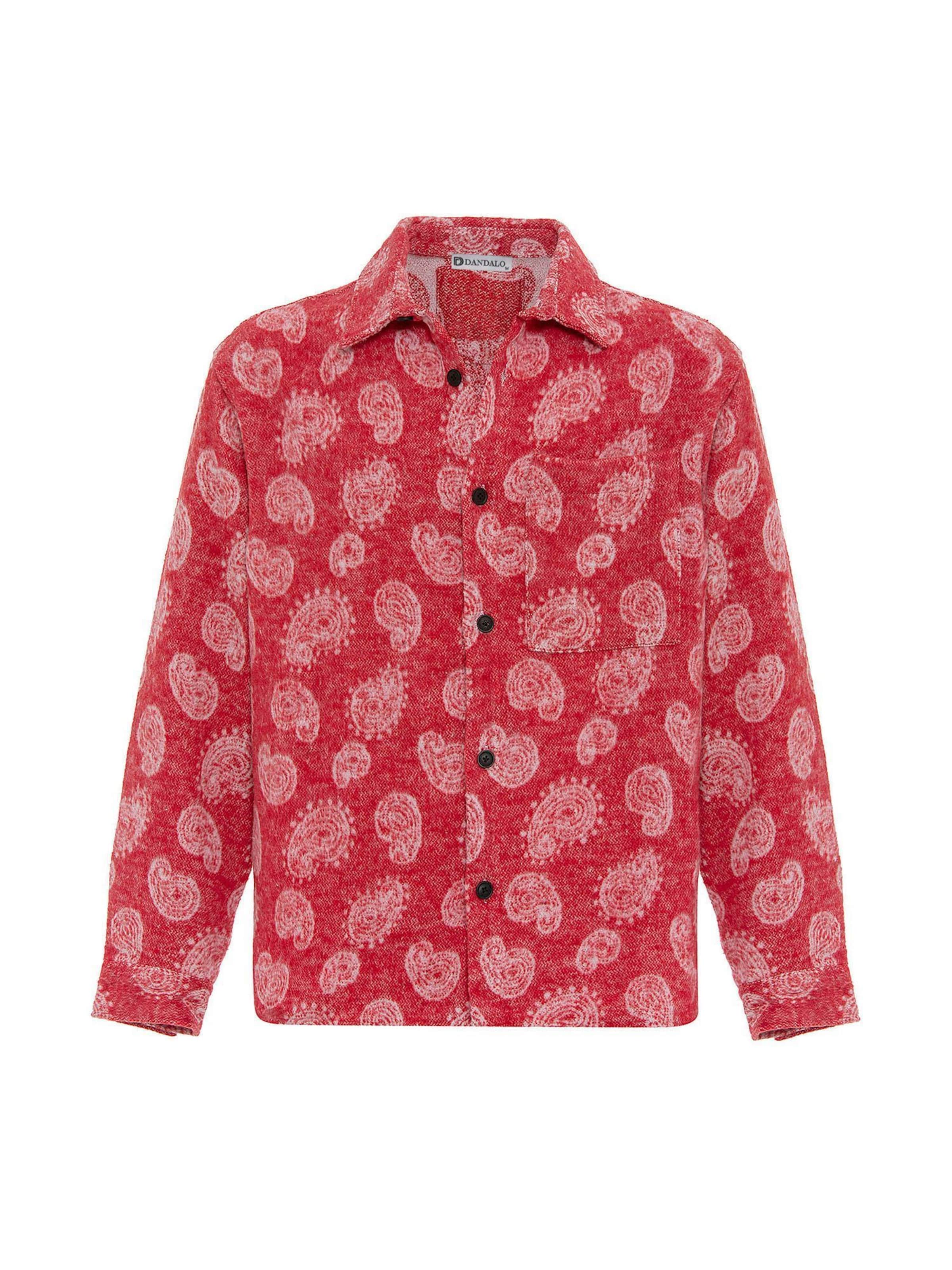 Dandalo Skjorte i rød: forside