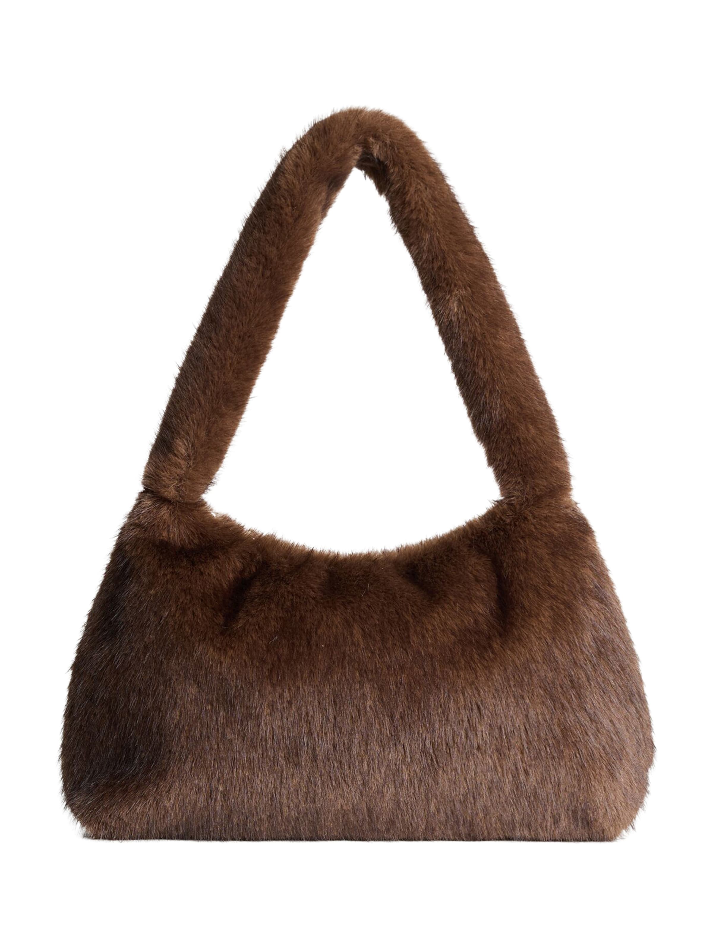 Bershka Olkalaukku värissä ruskea, Tuotenäkymä