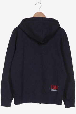 !Solid Sweatshirt & Zip-Up Hoodie in M in Blue