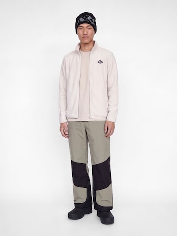 Giacca di pile di JACK & JONES in beige