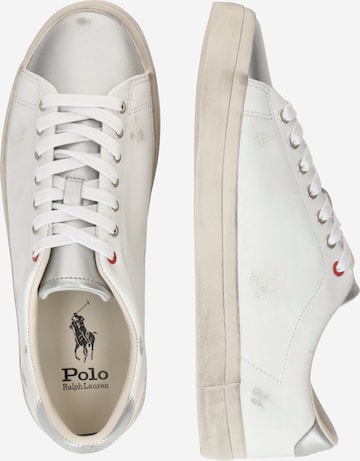 Sneaker bassa 'LONGWOOD' di Polo Ralph Lauren in argento
